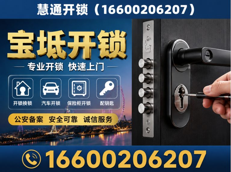 津南区宝坻开锁展示图